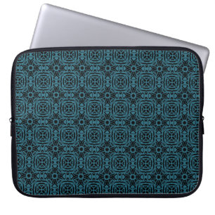 Seamless vintage decorative pattern with ornament. laptop sleeve