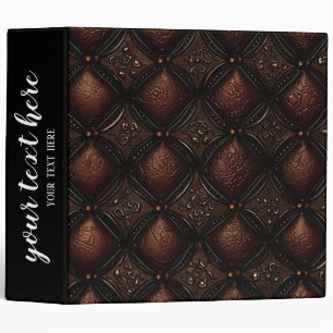 Seamless Vintage Embossed Binder