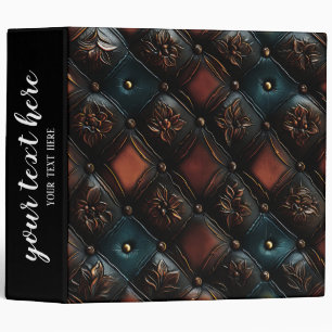 Seamless Vintage Embossed Binder