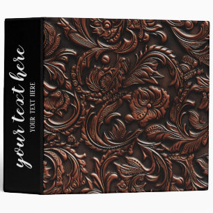 Seamless Vintage Embossed Binder