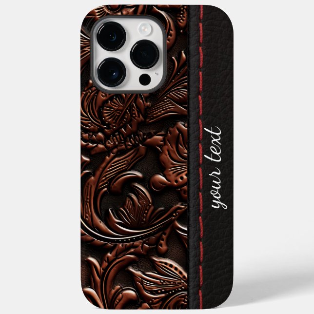 Seamless Vintage Embossed Case-Mate iPhone Case (Back)