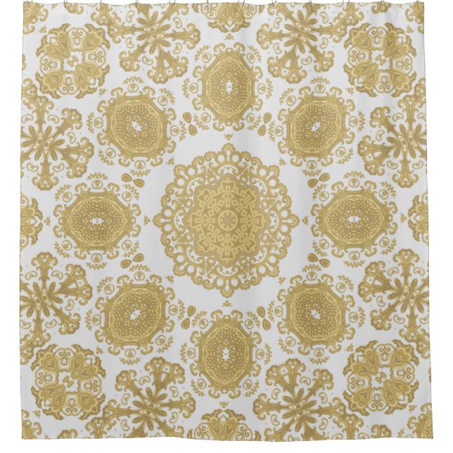Seamless vintage ornamental texture, oriental, med (Front)