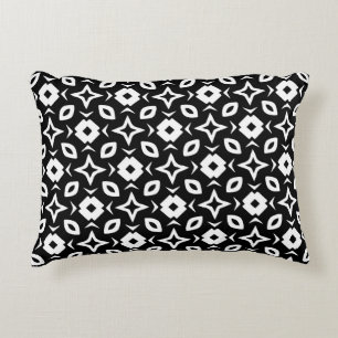 Seamless vintage pattern in geometric ornamental s accent pillow