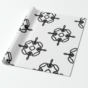 Seamless vintage pattern in geometric ornamental s wrapping paper