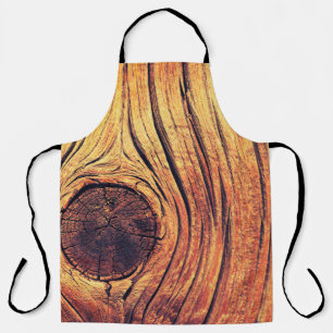 Seamless vintage pattern of abstract floral elemen apron