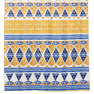 Seamless watercolor bohemian pattern