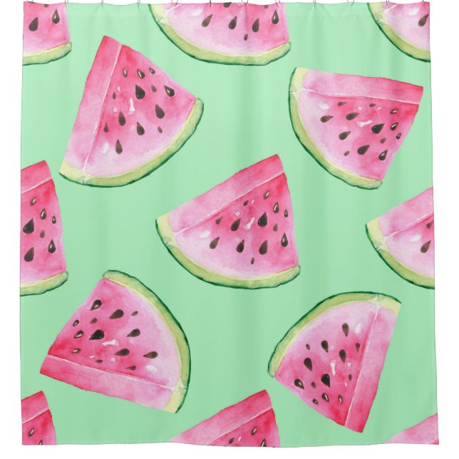 Seamless Watermelon Pattern in Watercolor style Wa (Front)