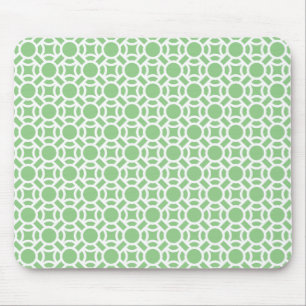 Seamless White Pattern DIY Background Colour Mouse Pad