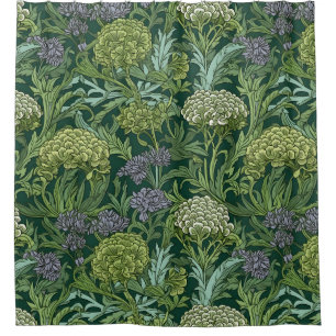 Seamless William Morris style floral pattern