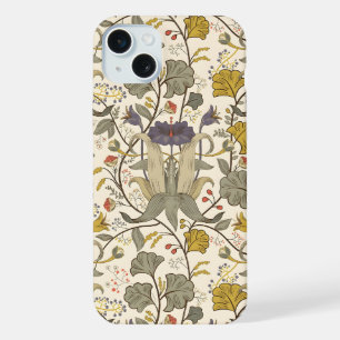 Seamless William Morris style floral pattern Case- iPhone 15 Plus Case
