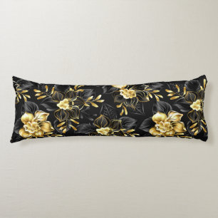 Seamless with jewellery orchids body pillow