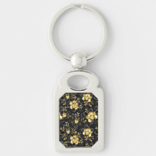 Seamless with jewellery orchids keychain