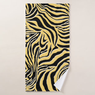 Seamless zebra pattern, animal. wallpaper,abstract bath towel