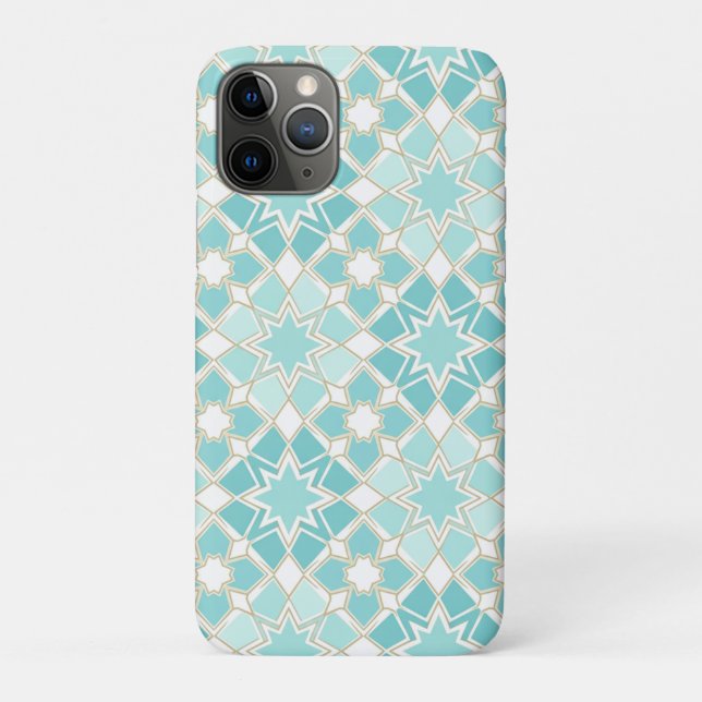 Seamless Zellige Tilework Case-Mate iPhone Case (Back)