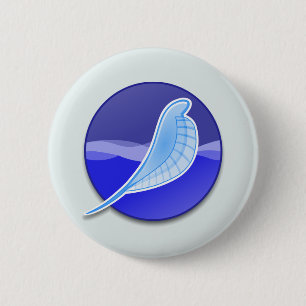 SeaMonkey Logo 2 Inch Round Button