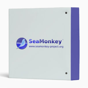 SeaMonkey Project - Horizontal Logo Binder