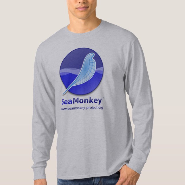 SeaMonkey Project - Vertical Logo T-Shirt (Front)