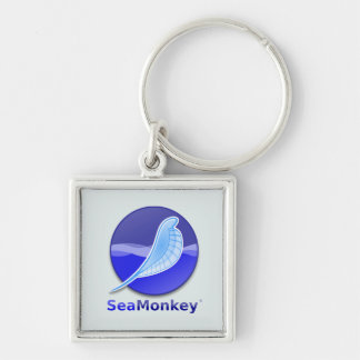 SeaMonkey Text Logo Keychain