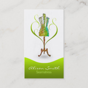 Seamstress business card