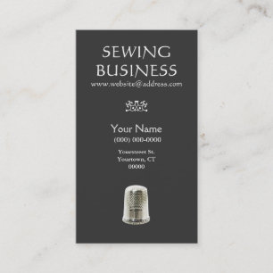 Seamstress  Business Card
