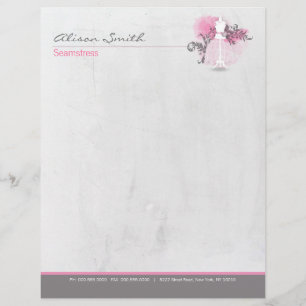Seamstress Letterhead