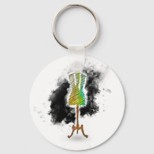 Seamstress mannequin / Dressmaker Mannequin Keychain