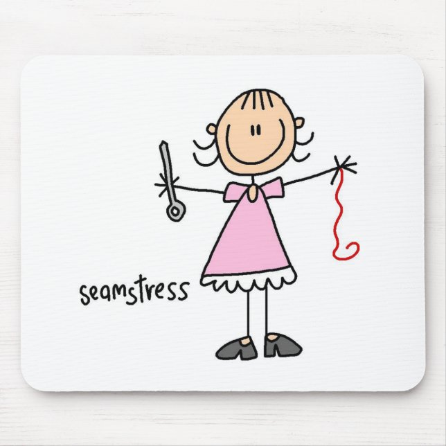 Seamstress Mousepad (Front)