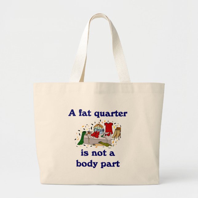 Seamstress Tote Bag. (Front)