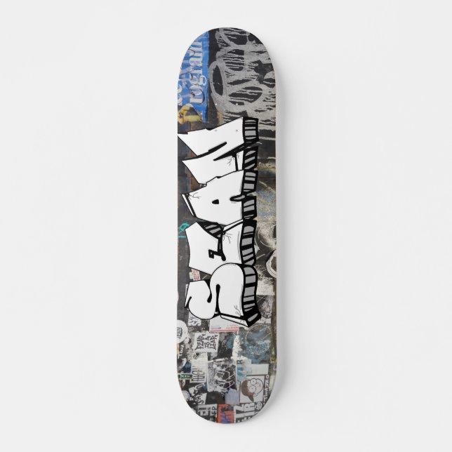 Sean Graffiti Custom Personalized Cool Skateboard (Front)