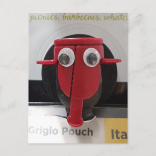 Sean The Sheep wine bag ... Postcard