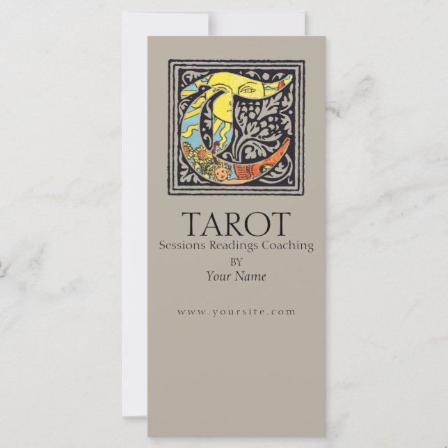Séances TAROT, Lectures - Carte de voeux, Circulai (Devant)