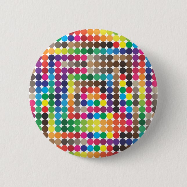 seanless coloured circles 2 inch round button (Front)