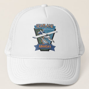Seaplane Aviation Adventure Trucker Hat