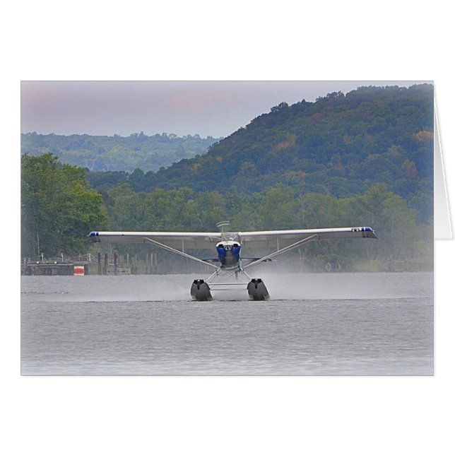 Seaplane Notecard (Front Horizontal)
