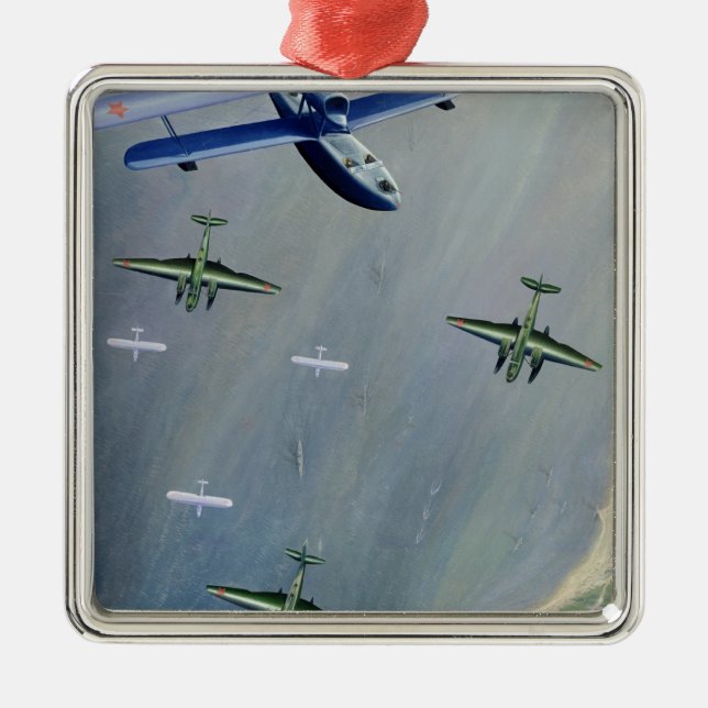 Seaplanes, 1933 metal ornament (Front)