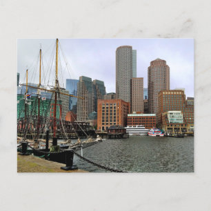 Seaport Boston Massachusetts Postcard