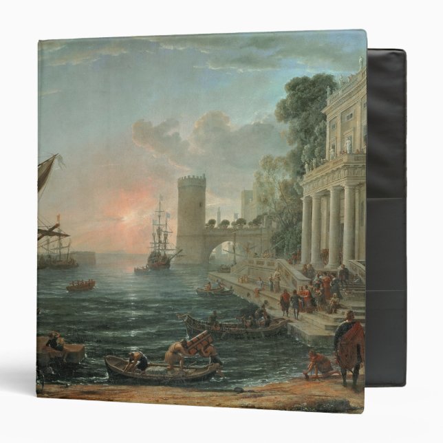 Seaport with the Embarkation Binder (Front/Inside)