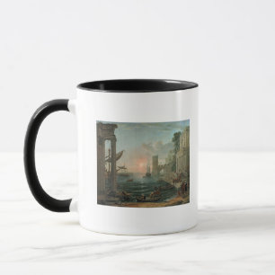 Seaport with the Embarkation Mug