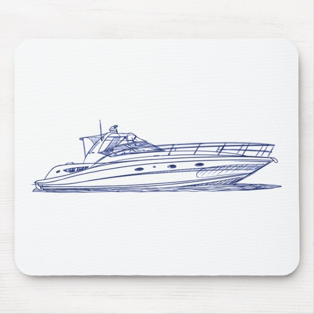 SeaRay Sundancer 455 Mouse Pad (Front)