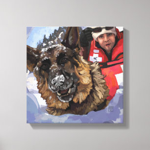 Search and Rescue Canvas Print