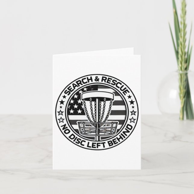 Search And Rescue - No Disc Left Behind  Card (Front)
