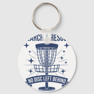 Search And Rescue No Disc Left Behind Disc Golf Sk Keychain