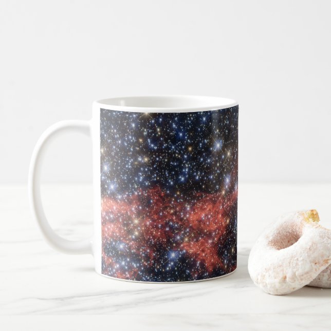 Search For Stellar Survivor Of Supernova Explosion Coffee Mug (With Donut)