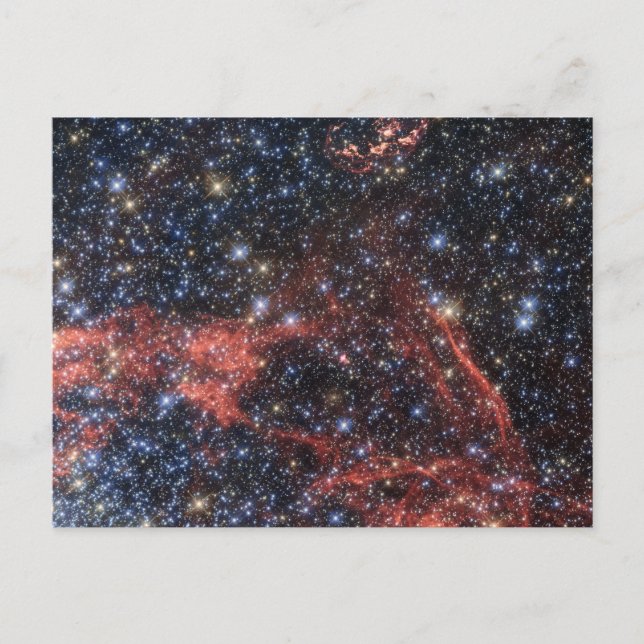 Search For Stellar Survivor Of Supernova Explosion Postcard (Front)