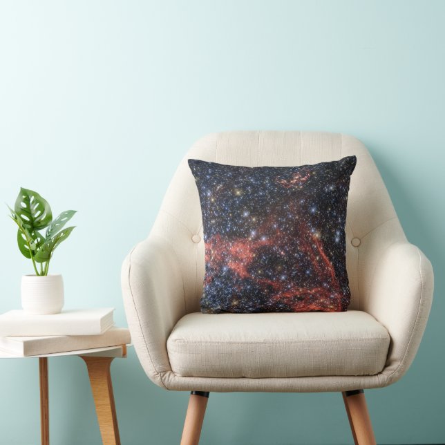 Search For Stellar Survivor Of Supernova Explosion Throw Pillow (Chair)
