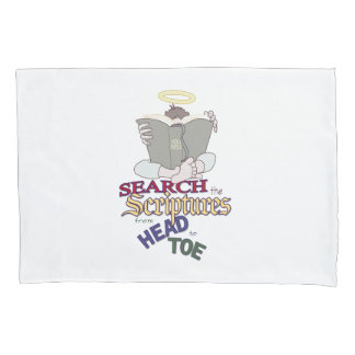 Search the Scriptures - Holy Bible Pillowcase