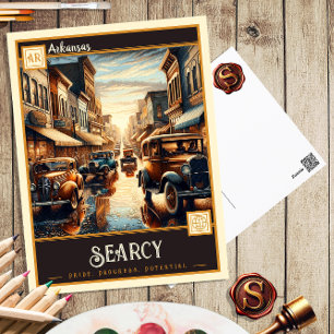 Searcy, Arkansas Carte postale Vintage