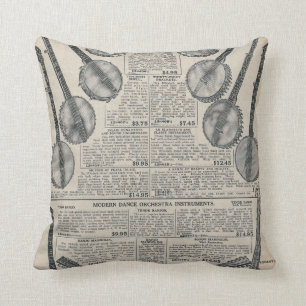 Sear's Magazine Advertisement Throw Pillow