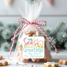 Seas And Greetings Beach Summer Christmas