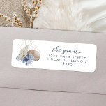 Seas and Greetings Coastal Return Address Labels<br><div class="desc">Add a touch of elegance to your mail with our personalized return address labels. Each label features delicate watercolor seashells and coral,  combining coastal sophistication with a personal touch.</div>